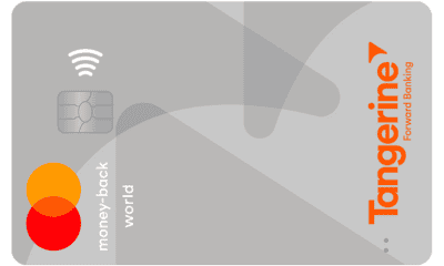 Tangerine Money-Back World Mastercard logo